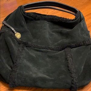 Black ugg purse -hobo bag
